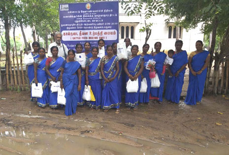 Animal Feed production unit at Manamelkudi, Pudukkottai District